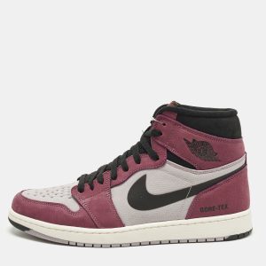 Air Jordans Jordan 1 Retro High Element Gore-Tex Berry Size 46 Multicolor Fabric and Leather Sneakers, Shoes - Luxury Closet