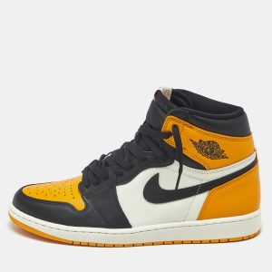 Air Jordans Jordan 1 Retro OG Taxi Size 46 Multicolor Leather High Top Sneakers, Shoes - Luxury Closet