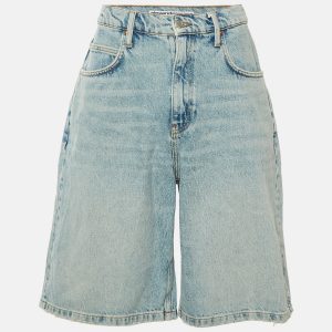 Alexander Wang Vintage Faded Indigo Denim Shorts M Waist 32", Clothing - Luxury Closet