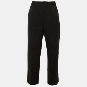 Ami Alexander Mattiussi Black Wool Blend Trousers M, Pants - Luxury Closet