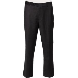 Balmain Charcoal Grey Wool Super 100's Pants 4XL, Pants - Luxury Closet