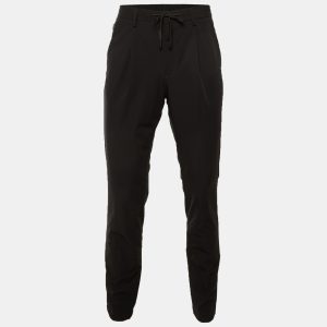 Boggi Milano Black Nylon B Tech Trousers M/L, Pants - Luxury Closet