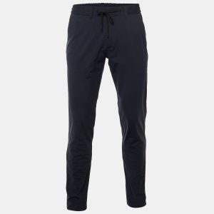 Boggi Milano Navy Blue Nylon B Tech Stretch Trousers M/L, Pants - Luxury Closet