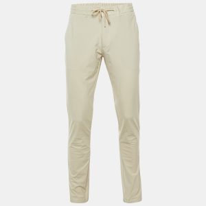 Boggi Milano Beige Nylon B Tech Stretch Trousers M/L, Pants - Luxury Closet