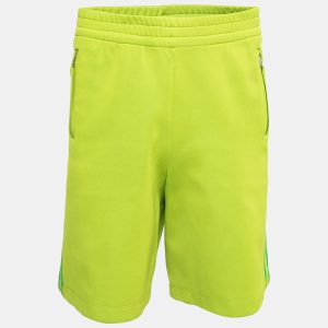 Bottega Veneta Lime Green Synthetic Shorts M, Clothing - Luxury Closet