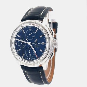 Breitling Premier 42 A13315351B1P2 Automatic Black Stainless Steel Men&rsquo;s Wristwatch 42 mm, Watches - Luxury Closet
