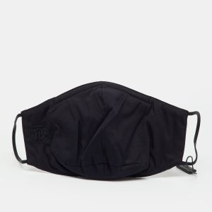 Burberry Black Cotton Face Mask M/L, Luggage Accessories - Luxury Closet