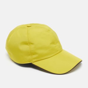 Zegna Yellow Synthetic Technical Zephyr Baseball Cap M, Apparel & Accessories - Luxury Closet