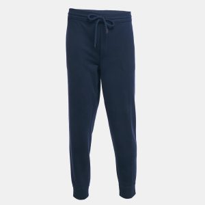 Ermenegildo Zegna Navy Blue Cotton Blend Joggers XXL, Pants - Luxury Closet