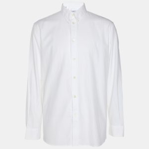 Givenchy White Cotton Button Front Shirt L, Shirts & Tops - Luxury Closet