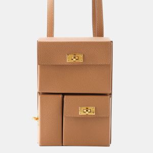 Hermes Kelly Multi Pocket Gold Epsom Bag, Tote Handbags - Luxury Closet