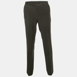 Hugo Hugo Boss Black Wool Trousers XL, Pants - Luxury Closet