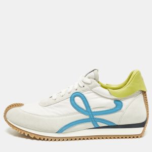 Loewe Flow Runner 2.0 Size 42 Multicolor Leather and Nylon Low Top Sneakers, Shoes - Luxury Closet