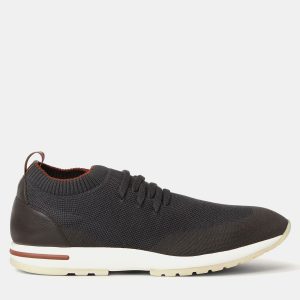 Loro Piana 360 LP Flexy Walk 41 Eigengrau Wool Sneakers, Shoes - Luxury Closet