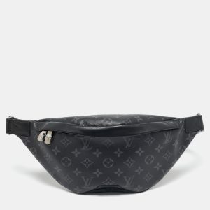 Louis Vuitton Monogram Eclipse Canvas Discovery PM Bumbag, Messenger Bags - Luxury Closet