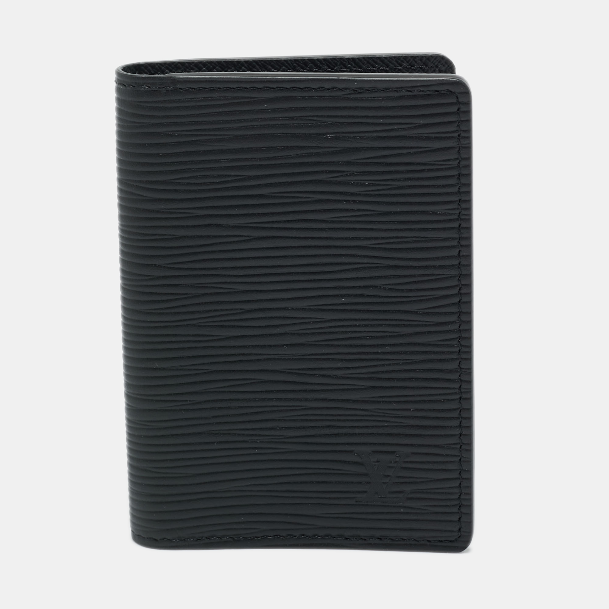 Louis Vuitton Black Epi Leather Pocket Organizer, Wallets & Money Clips - Luxury Closet