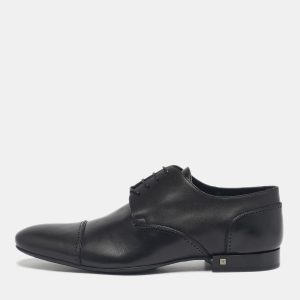 Louis Vuitton Black Leather Lace Up Derby Size 43, Shoes - Luxury Closet