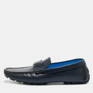 Louis Vuitton Monte Carlo Size 43.5 Black Leather Loafers, Loafers & Slip-Ons - Luxury Closet