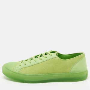 Louis Vuitton Tattoo Size 43 Green Monogram Canvas and Suede Low Top Sneakers, Shoes - Luxury Closet