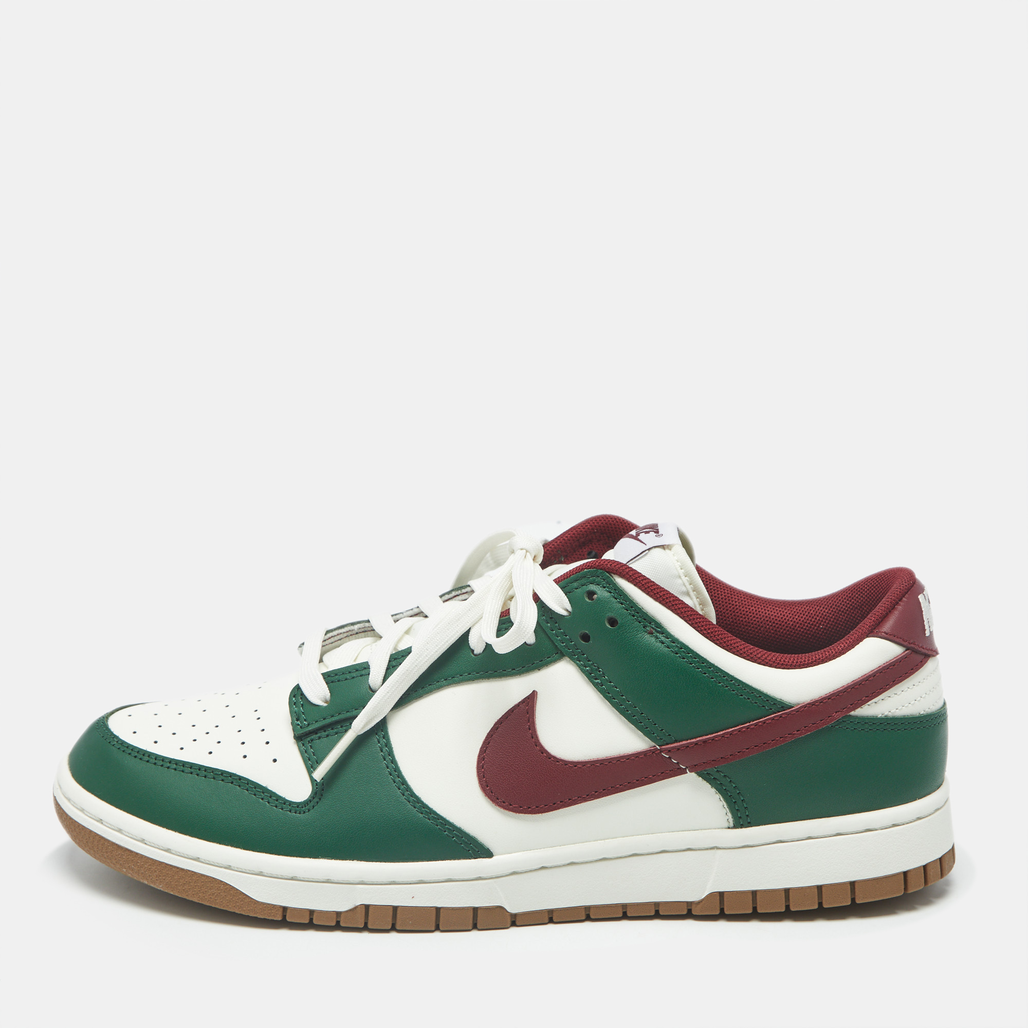 Nike Dunk Gorge Green Size 45 Multicolor Leather Low Top Sneakers, Shoes - Luxury Closet