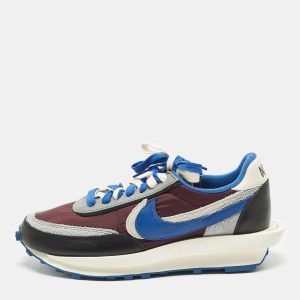 Nike x Sacai x Undercover LD Waffle Night Maroon Team Royal Size 45 Multicolor Leather and Nylon Low Top Sneakers, Shoes - Luxury Closet