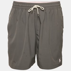 Polo Ralph Lauren Grey Synthetic Travelers Shorts XL, Clothing - Luxury Closet