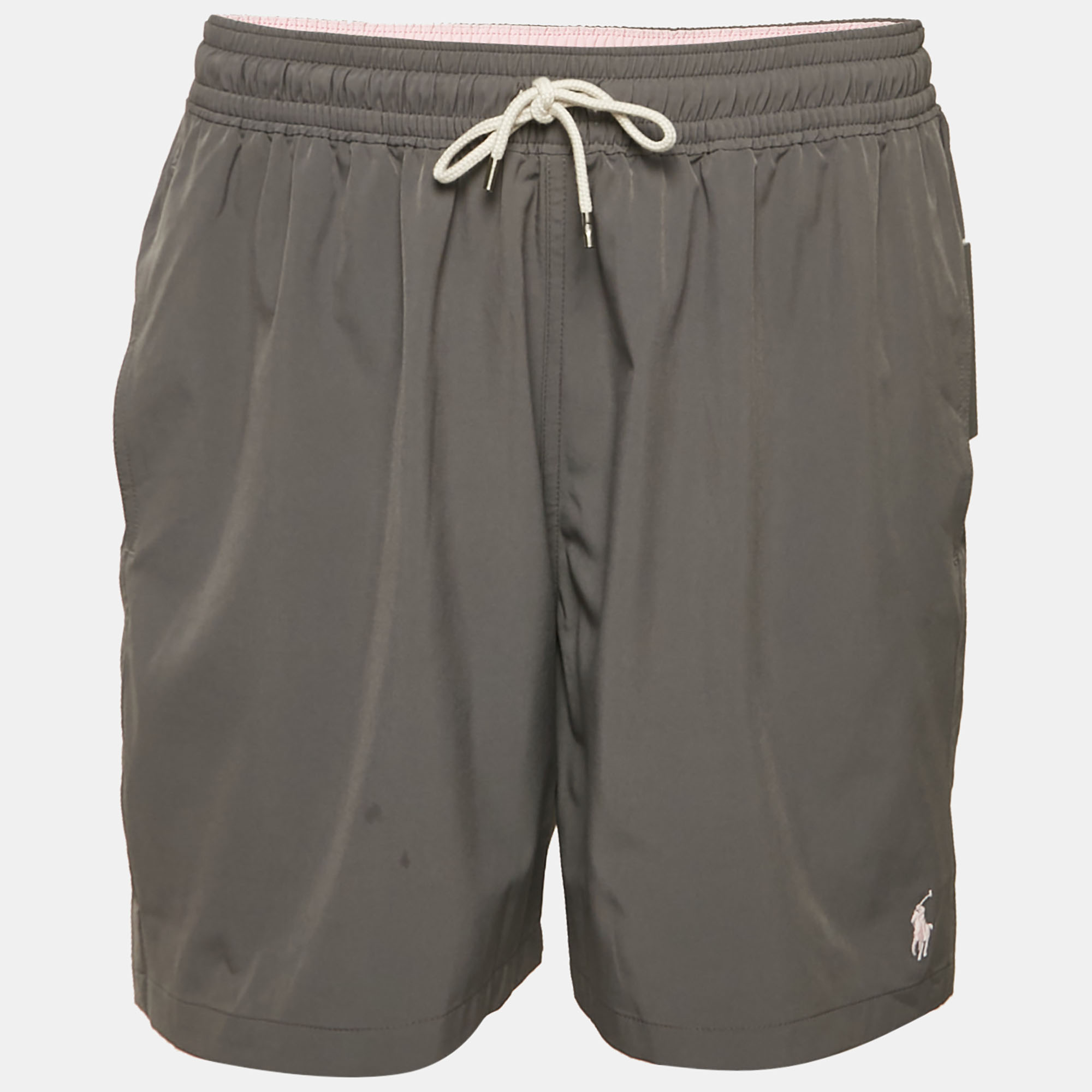 Polo Ralph Lauren Grey Synthetic Travelers Shorts XL, Clothing - Luxury Closet