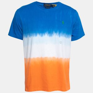 Polo Ralph Lauren Multicolor Tye-Dye Print Cotton T-Shirt L, Shirts & Tops - Luxury Closet
