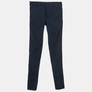 Prada Navy Blue Wool Formal Trousers XS, Pants - Luxury Closet