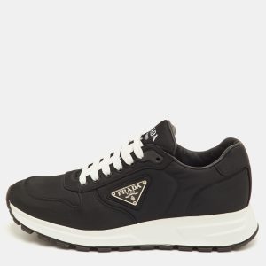 Prada Prax 01 Size Black Nylon Low Top Sneakers, Shoes - Luxury Closet