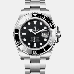 Rolex Submariner 126610 Black Stainless Steel Automatic Men's Wristwatch 41mm, Watches - Luxury Closet