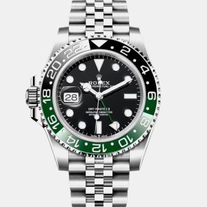 Rolex Gmt Master II 126720 VTNR Sprite Black Stainless Steel Automatic Men's Wristwatch 40mm, Watches - Luxury Closet