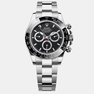 Rolex Daytona 126500LN Black Stainless Steel Automatic Men's Wristwatch 40mm, Watches - Luxury Closet