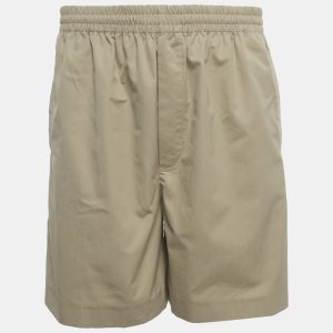 Valentino Beige Cotton Shorts M, Clothing - Luxury Closet