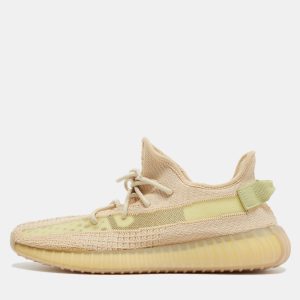 Yeezy x Adidas Beige Knit Boost 350 V2 Sneakers Size 44, Shoes - Luxury Closet