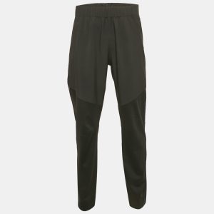 Z Zegna Techmerino Black Wool Trackpants XL, Pants - Luxury Closet