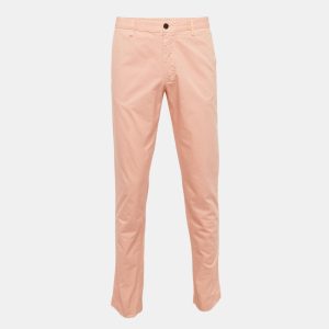 Zadig & Voltaire Pink Cotton Patrick Chino Trousers M, Pants - Luxury Closet