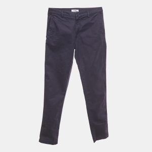 Zadig & Voltaire Blue Cotton Patrick Chino Trousers M, Pants - Luxury Closet
