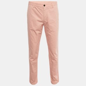 Zadig & Voltaire Pink Cotton Patrick Chino Trousers XL, Pants - Luxury Closet