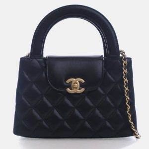 Chanel Nano Lambskin Kelly Shopper, Tote Handbags - Luxury Closet