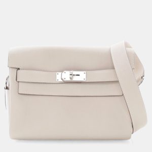 Hermes Beton Kelly Messenger PM, Handbags - Luxury Closet