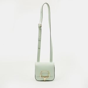 Hermes Della Cavalleria Mini Vert Peppermint Epsom Leather Crossbody Bag, Handbags - Luxury Closet