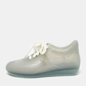 Loewe Flow Runner Size 38 Transparent Rubber Lace Up Sneakers, Athletic Shoes & Sneakers - Luxury Closet