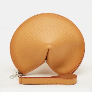 Louis Vuitton Fortune Cookie Tan Monogram Leather Pouch, Clutches & Special Occasion Bags - Luxury Closet