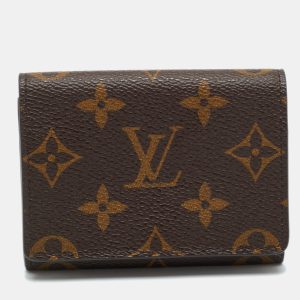 Louis Vuitton Monogram Canvas Envelope Business Card Holder, Wallets & Money Clips - Luxury Closet