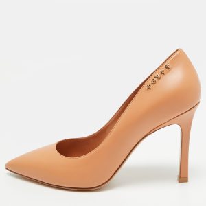 Louis Vuitton Urban Twist Size 39 Orange Leather Pumps, Pumps - Luxury Closet