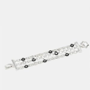 Montblanc Signet Star Onyx Sterling Silver Bracelet, Jewelry - Luxury Closet
