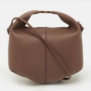 Pol&egrave;ne B&eacute;ri Brown Leather Crossbody Bag, Handbags - Luxury Closet