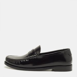 Saint Laurent Le Loafer Size 38 Black Patent Leather Loafers, Loafers & Slip-Ons - Luxury Closet