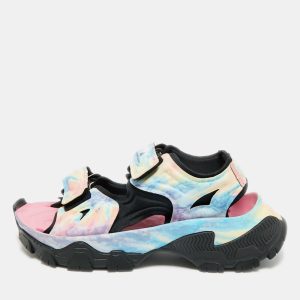 Stella McCartney Adidas Hike Size 37 Multicolor Fabric and Faux Leather Sandals, Sandals - Luxury Closet